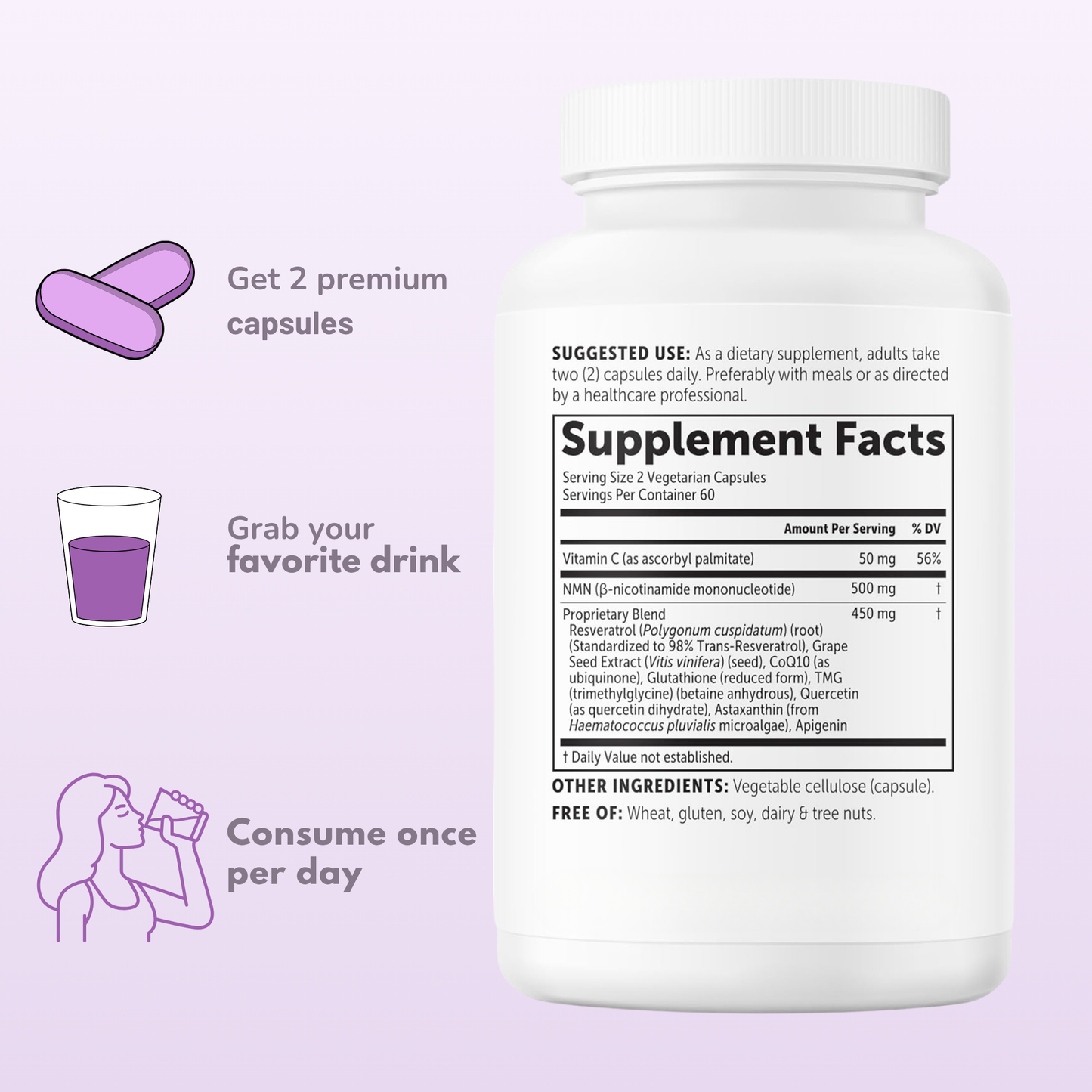 Levorya NMN Complex 1,000mg