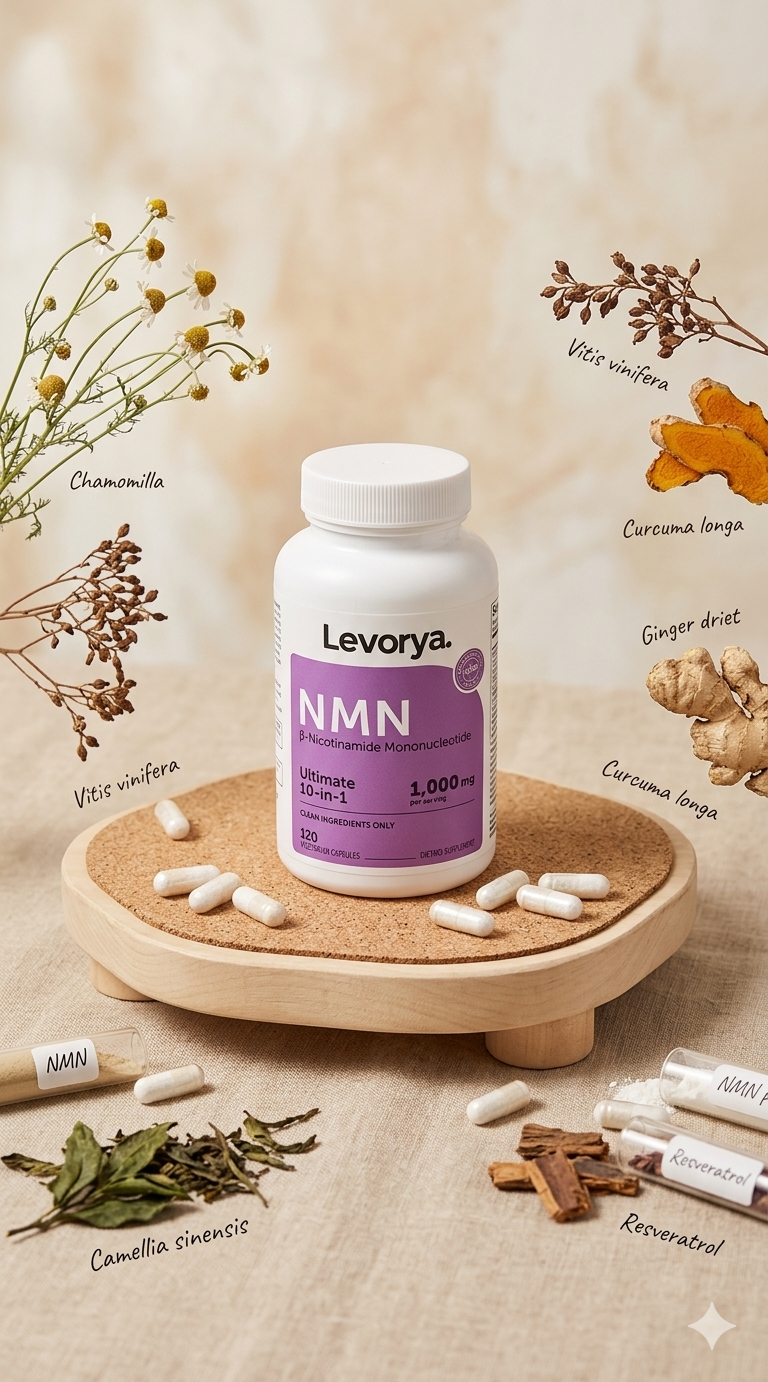 Levorya NMN Complex 1,000mg